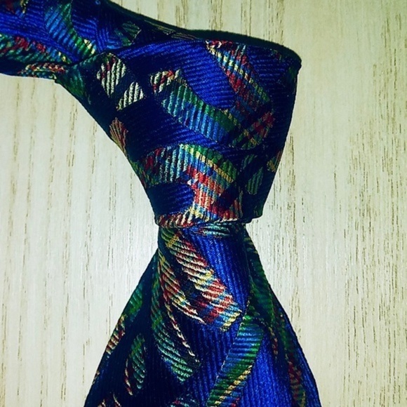 Missoni Monogram Multicolored Silk Tie - Picture 2 of 7
